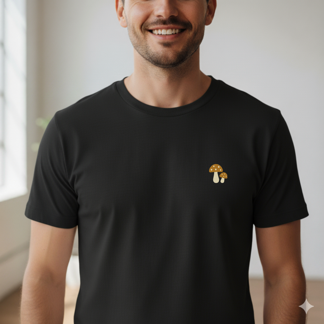 T-shirt brodé - automne – Homme
