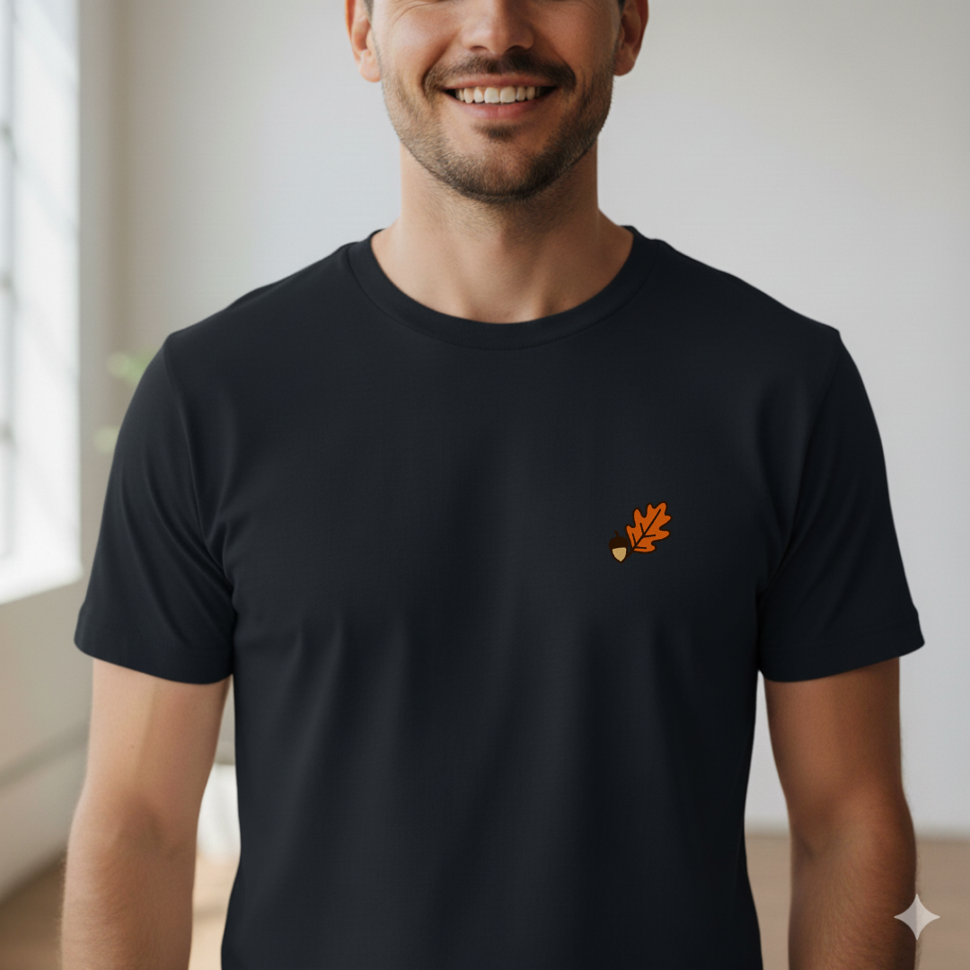 T-shirt brodé - automne – Homme