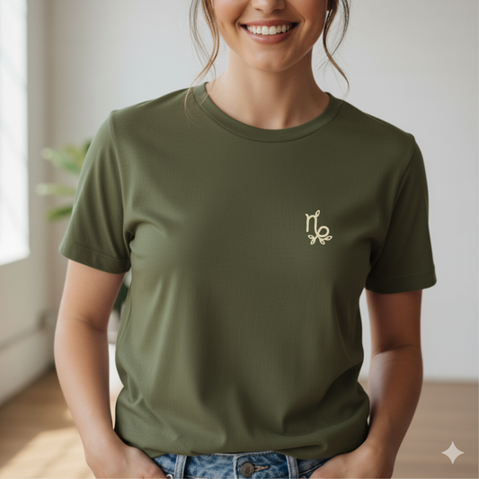 T-shirt brodé - Signe Astrologique – Femme