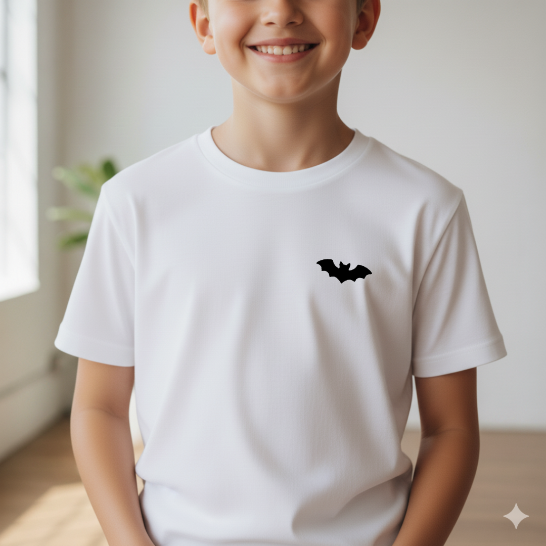 T-shirt brodé - halloween – Garçon