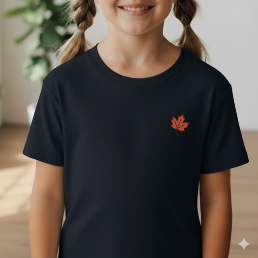 T-shirt brodé - automne – Fille