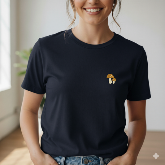 T-shirt brodé - automne – Femme